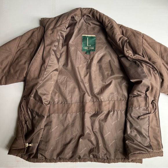 Brown Larry Levine Sport Jacket (XS) - Picture 4 of 10